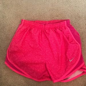 Pink Nike shorts